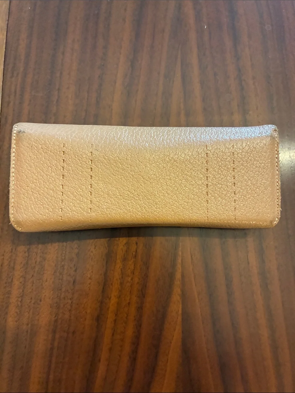 Vintage 1970s Ray-Ban Tan Leather Sunglasses Case